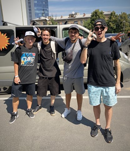 Tomáš, Rišo, Kiko a Vilda
